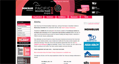 Desktop Screenshot of pacificbuildingtradeexpo.com